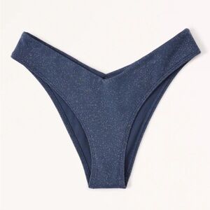 Abercrombie Blue Shimmer Bikini Bottoms